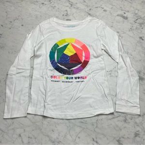 Cat & Jack Color Your World Long Sleeve T-Shirt